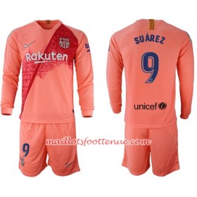 Maillot/Tenue Barcelone Suarez 9 Enfant Troisieme 2018/2019 Manche Longue